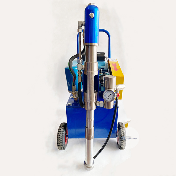 máy phun bột trét đặc chất lượng piston 3