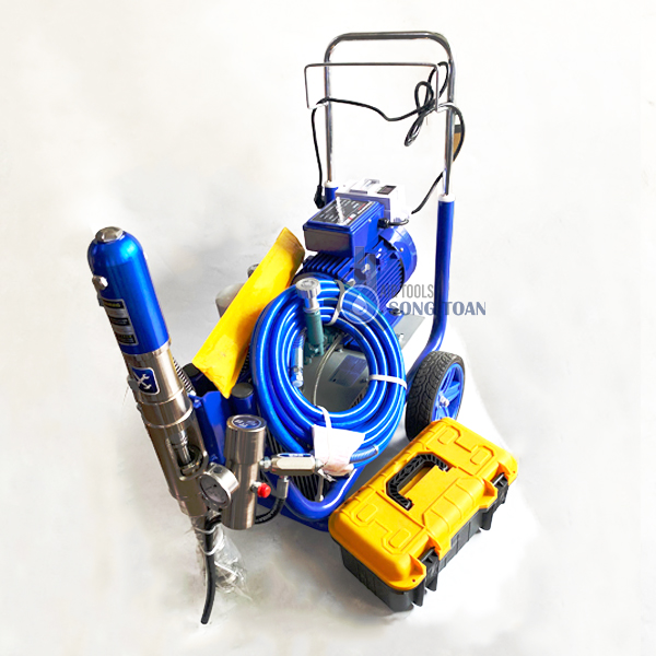 máy phun bột trét tường hcm