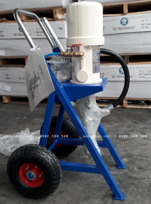 máy phun sơn dầu atech handok