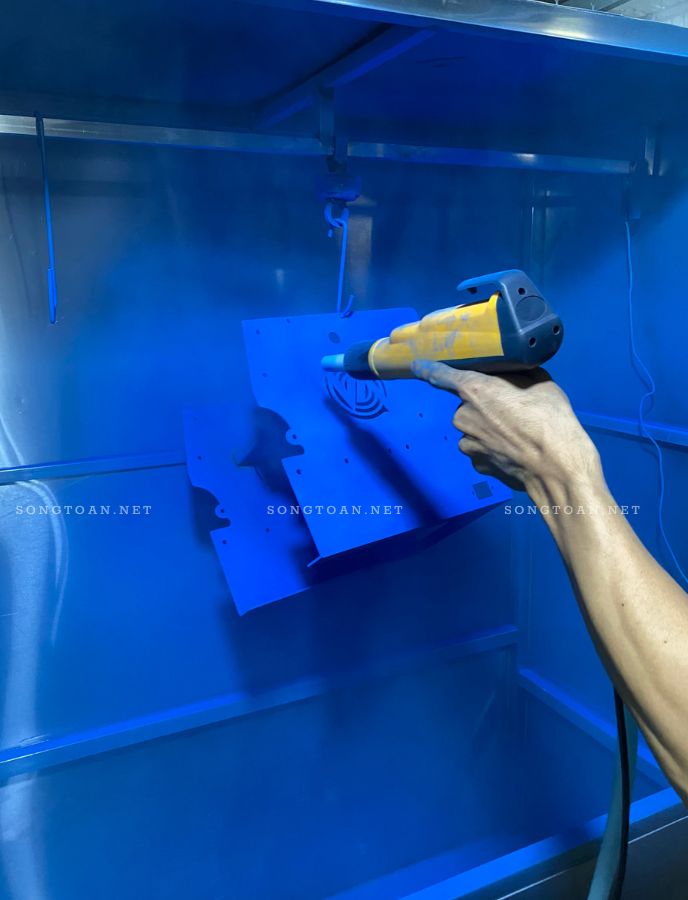 máy phun sơn tĩnh điện bột hcm