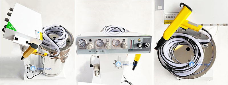máy phun sơn tĩnh điện bột kcl 201