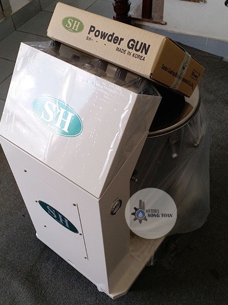 máy phun sơn tĩnh điện bột sooho