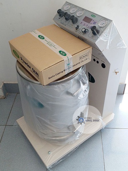 máy phun sơn tĩnh điện bột sooho