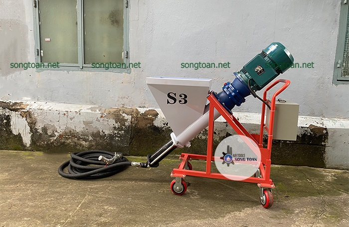 máy phun vữa chống cháy hcm