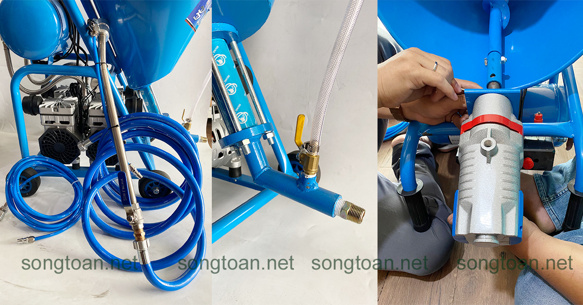 phụ kiện máy phun sơn chống thấm