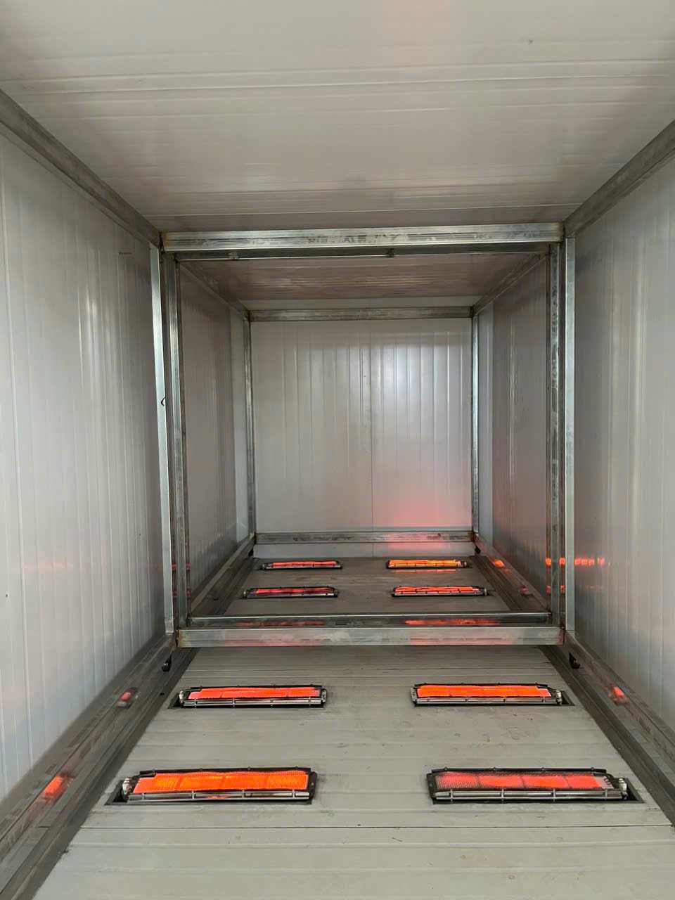 Lò sấy sơn tĩnh điện 12 bếp