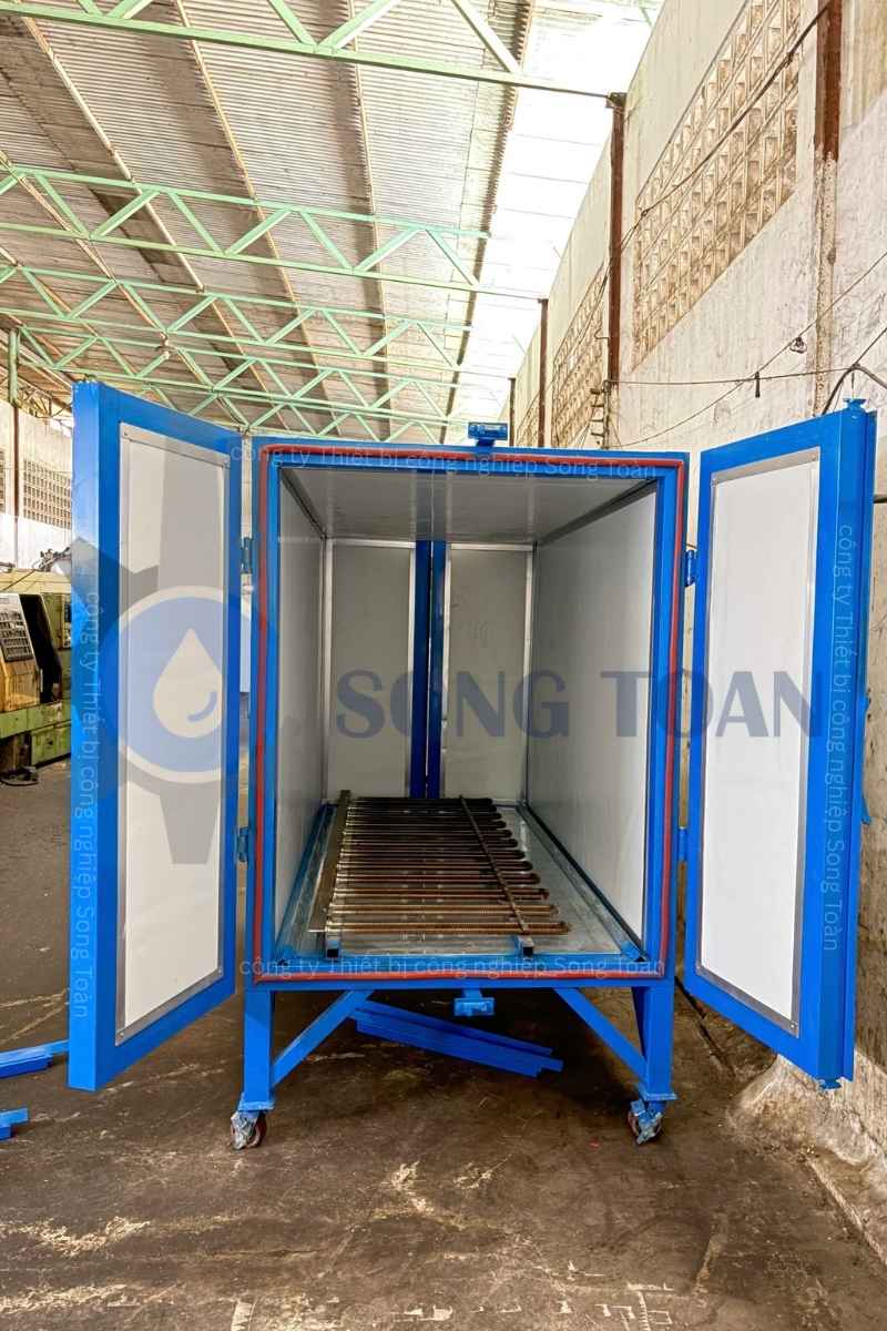 lò sấy sơn tĩnh điện điện trở