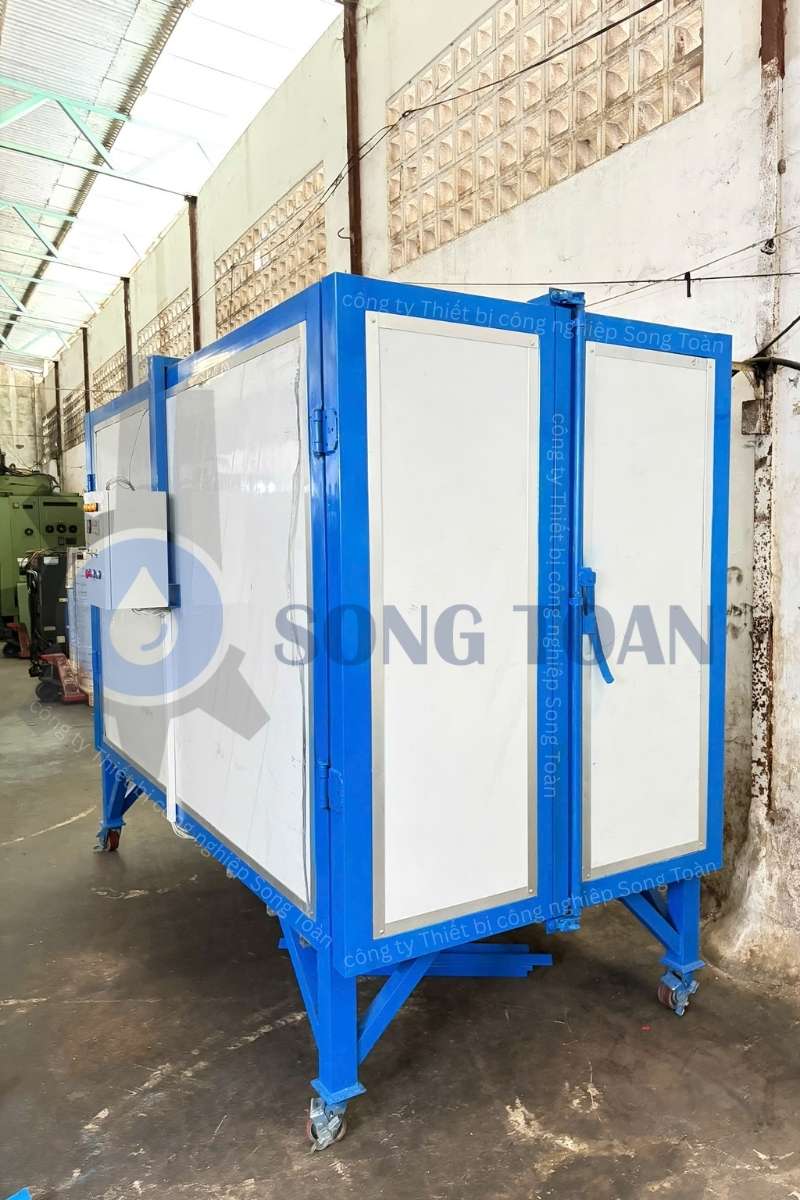 lò sấy sơn tĩnh điện điện trở