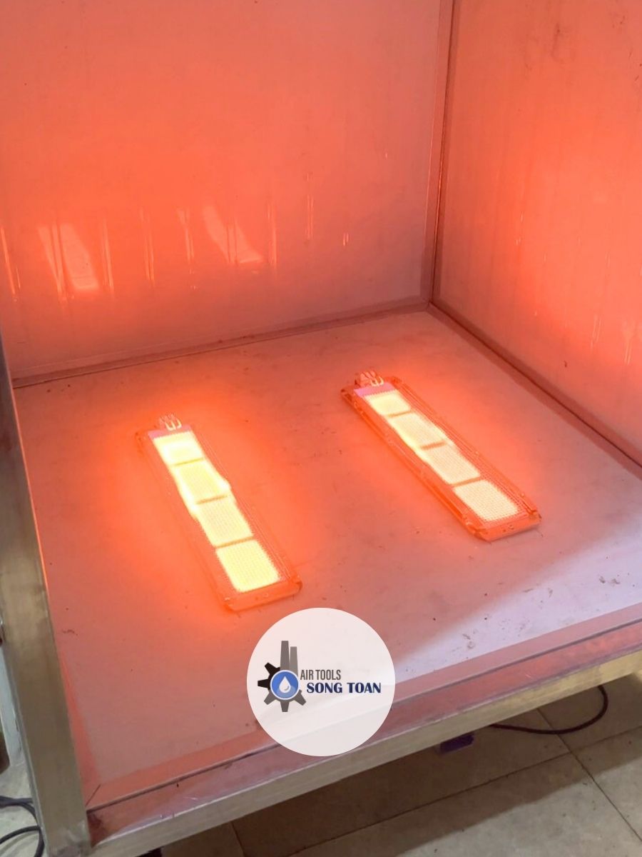 Lò sấy sơn tĩnh điện loại nhỏ