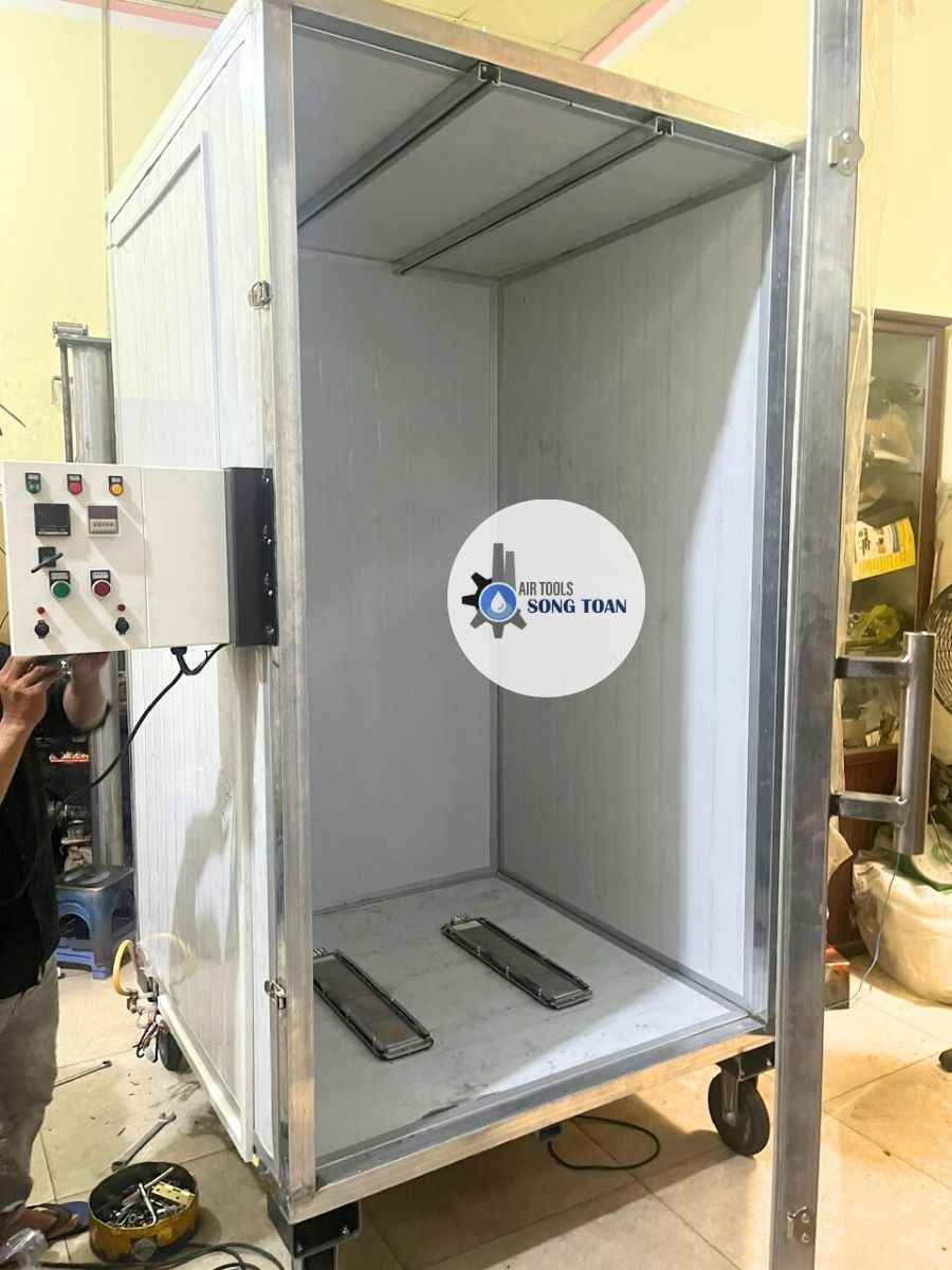 Lò sấy sơn tĩnh điện loại nhỏ