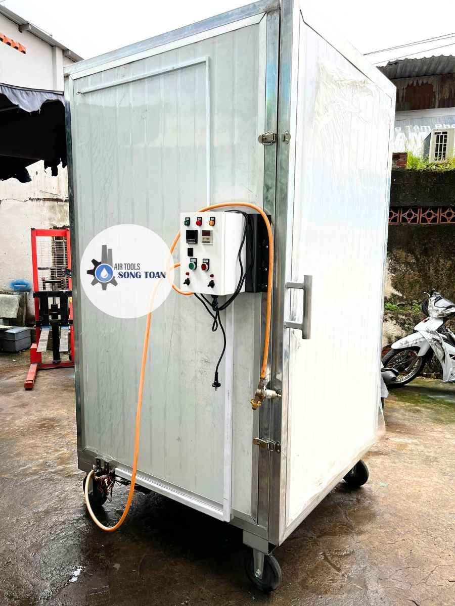 Lò sấy sơn tĩnh điện loại nhỏ