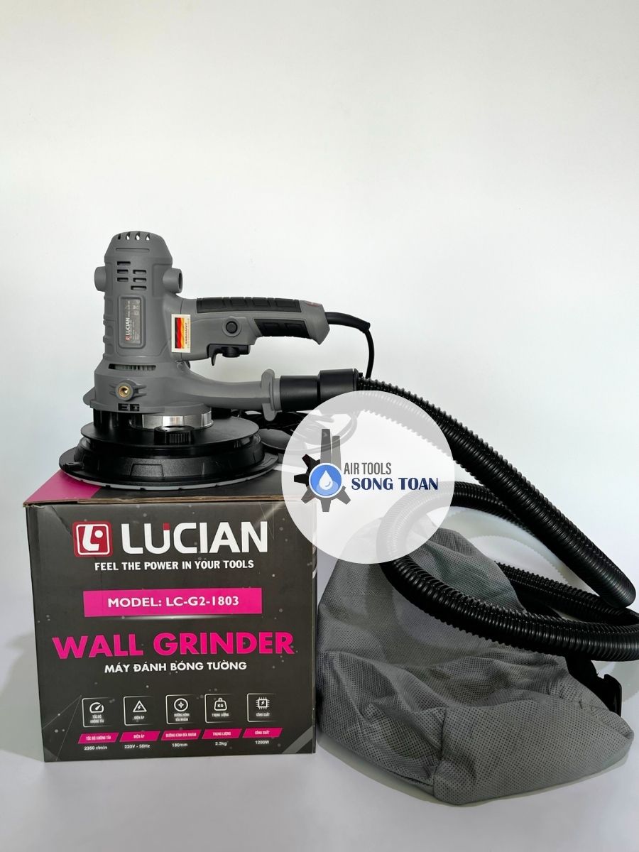 Máy chà nhám tường, máy đánh bóng tường Lucian LC-G2-1803