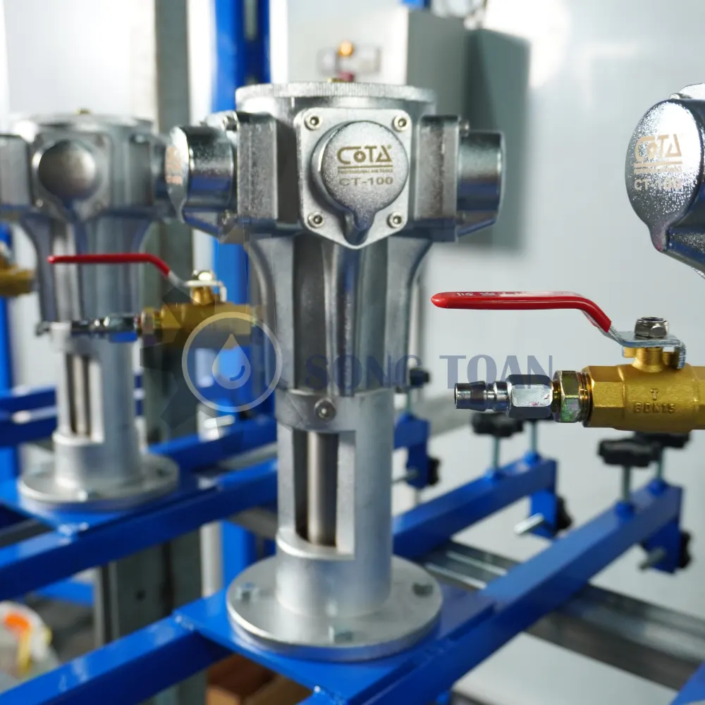 máy khuấy hơi khí nén 1 HP
