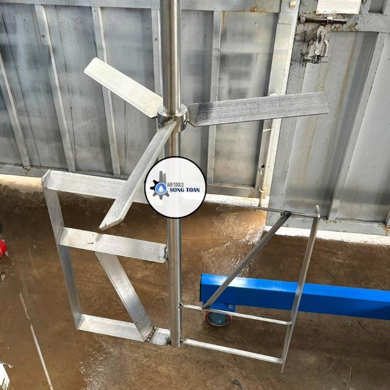 Máy khuấy sơn công nghiệp tốc độ cao 5hp