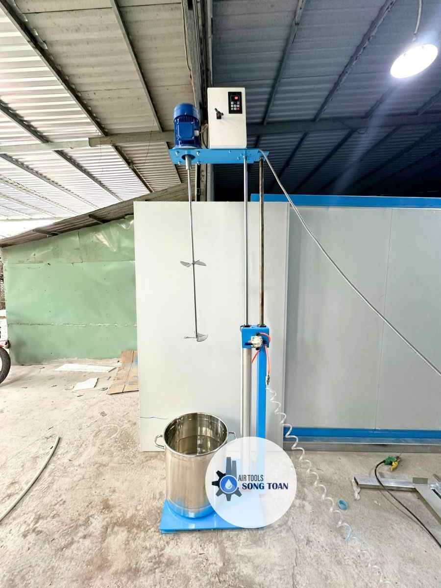 Máy khuấy hóa chất 100 lít, 200 lít