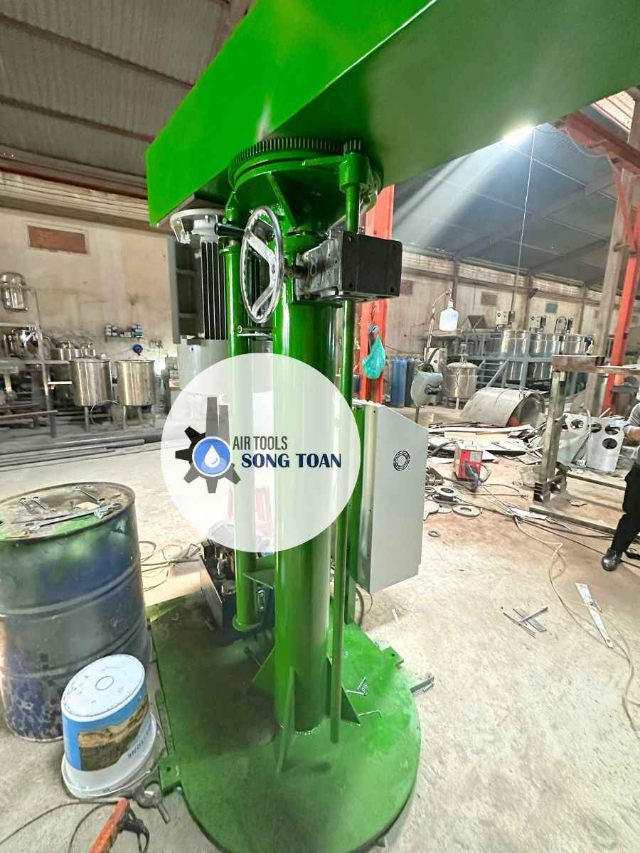 Máy khuấy trộn hóa chất công suất 60hp
