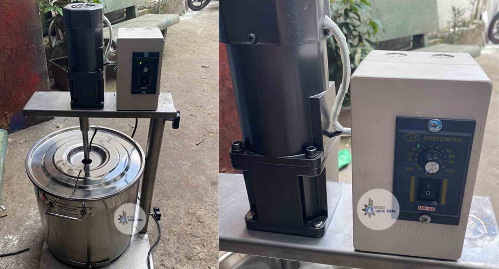 MÁY KHUẤY HÓA CHẤT MOTOR GIẢM TỐC ST-GT20