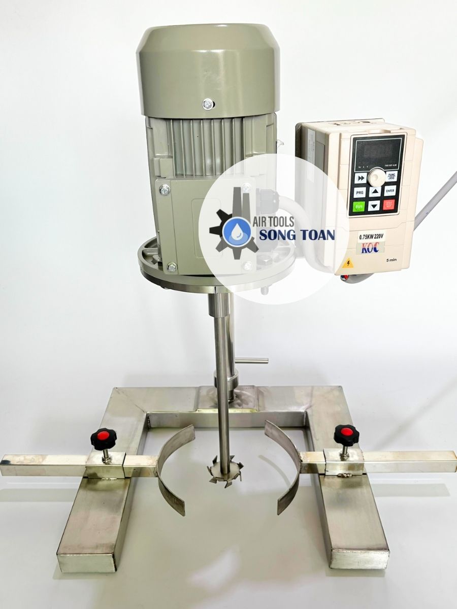 Máy khuấy phòng thí nghiệm dùng điện 220V, công suất 1HP