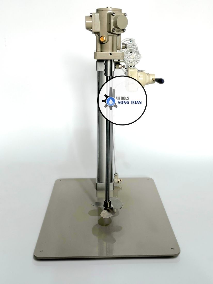 Máy khuấy sơn hóa chất nâng hạ tự động 20L ST-20A