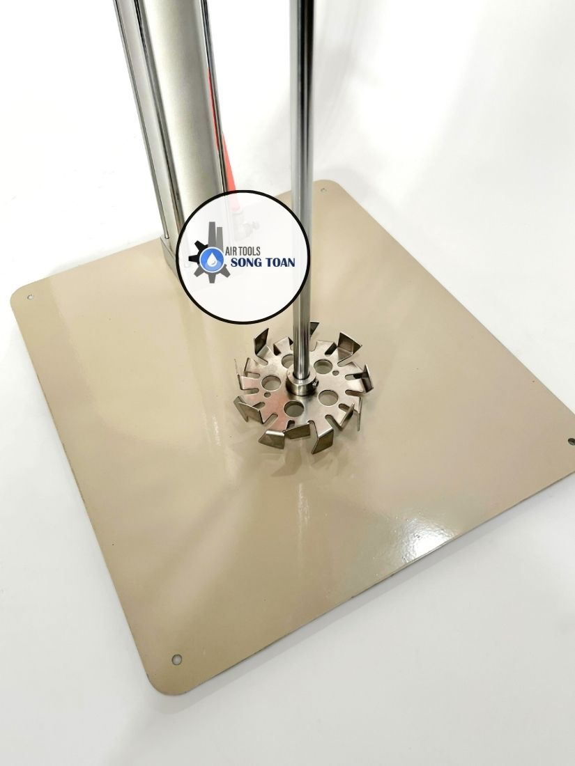 Máy khuấy sơn hóa chất nâng hạ tự động 20L ST-20A