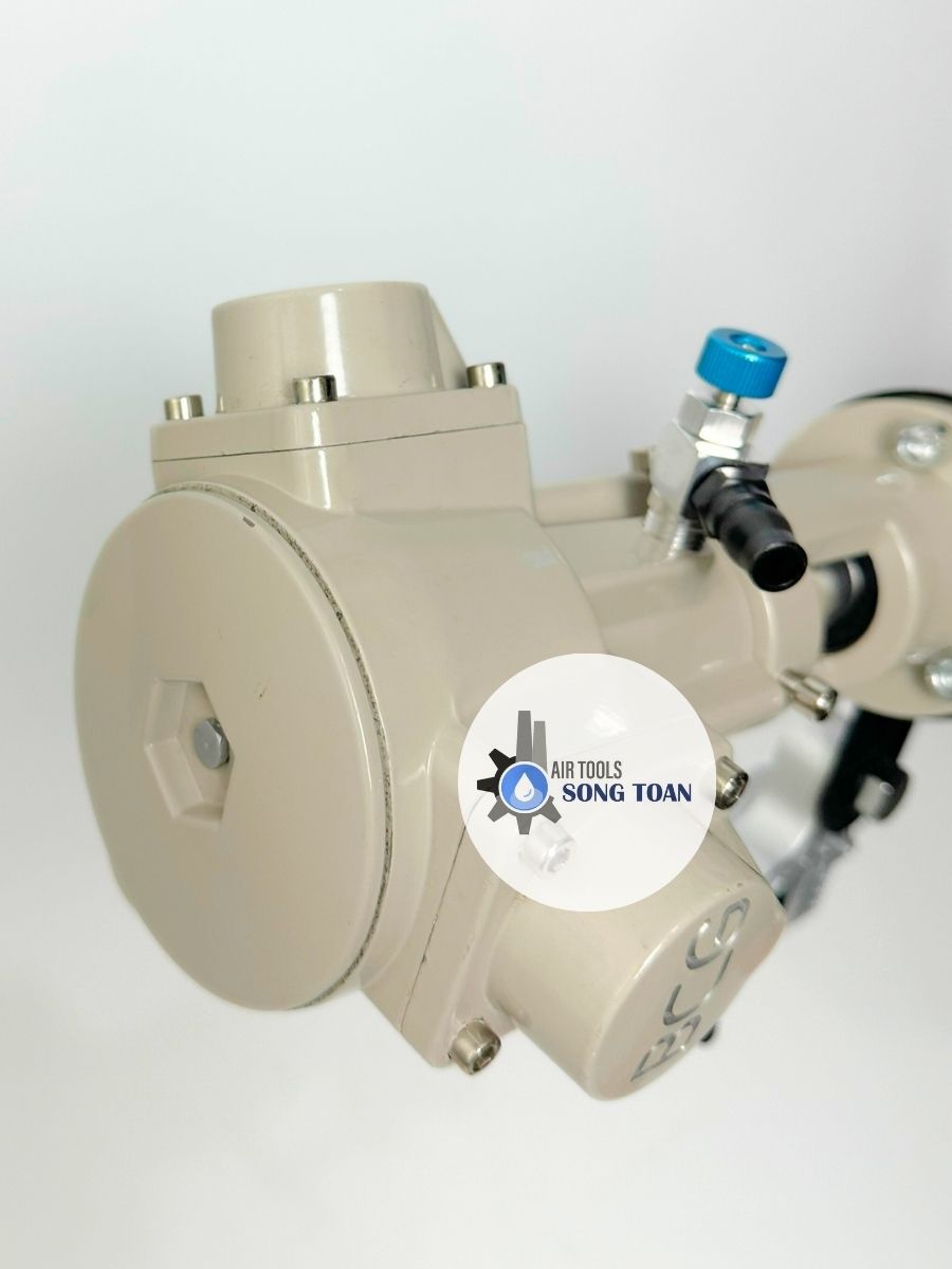 Máy khuấy sơn dùng hơi khí nén 3 piston 1/8HP