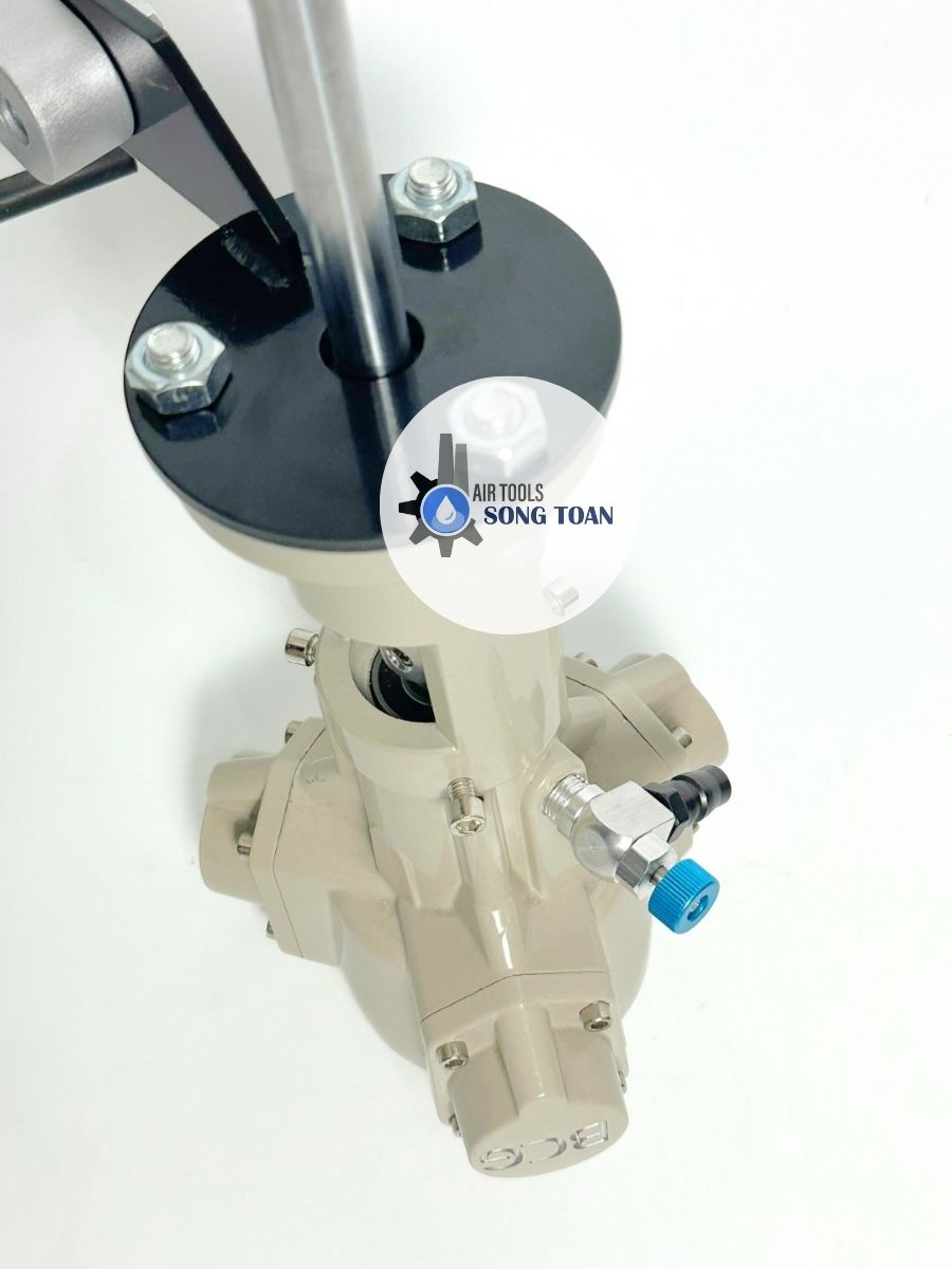 Máy khuấy sơn dùng hơi khí nén 3 piston 1/8HP