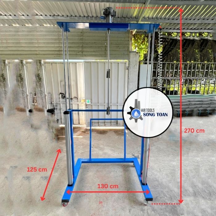 Máy khuấy trộn thùng inbc 1000 lít