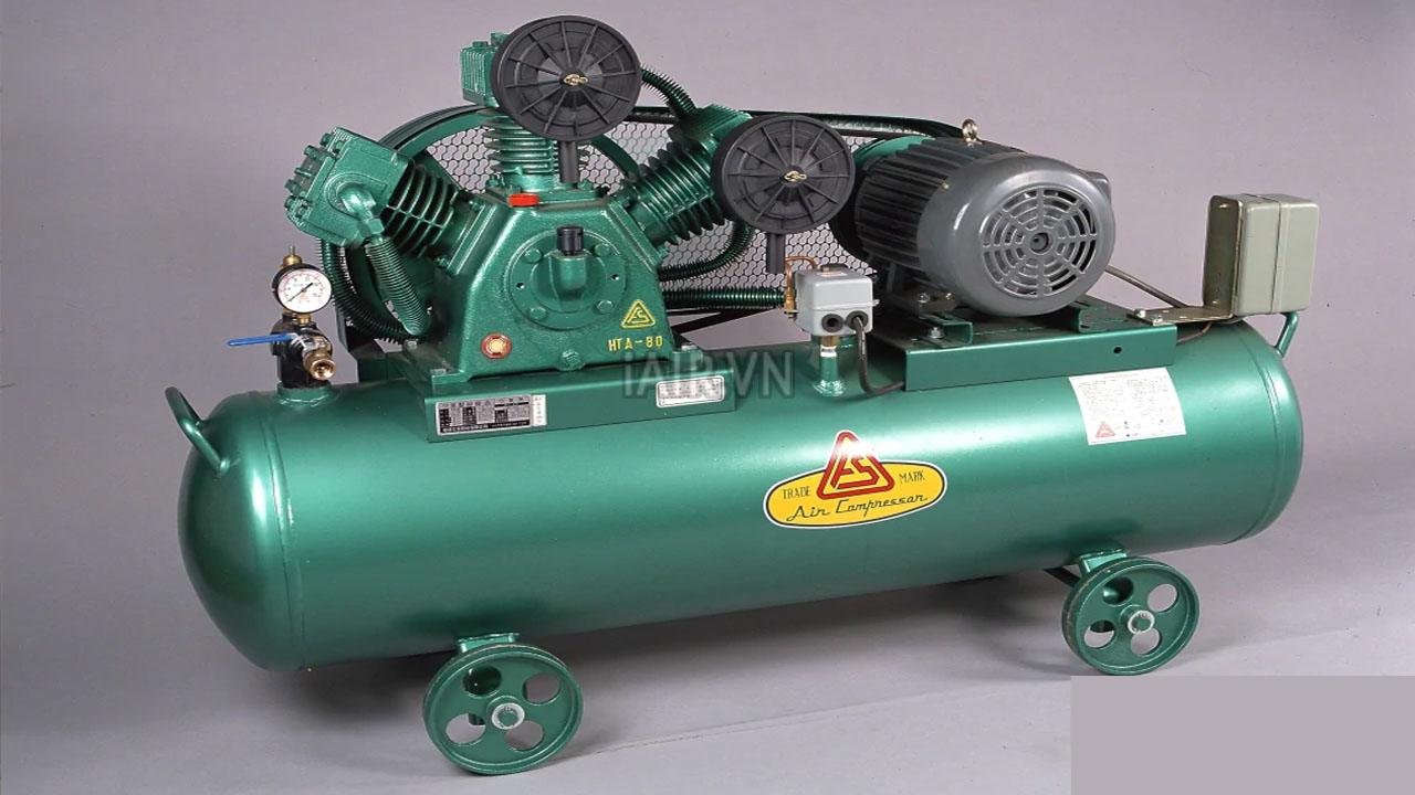 may nen khi piston khong dau fusheng