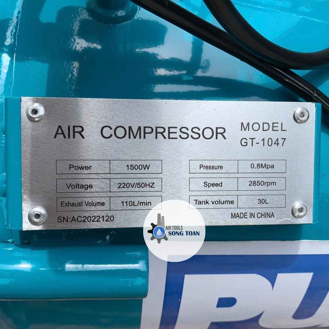 Máy nén khí Puma GT-1047 1500W 30 Lít