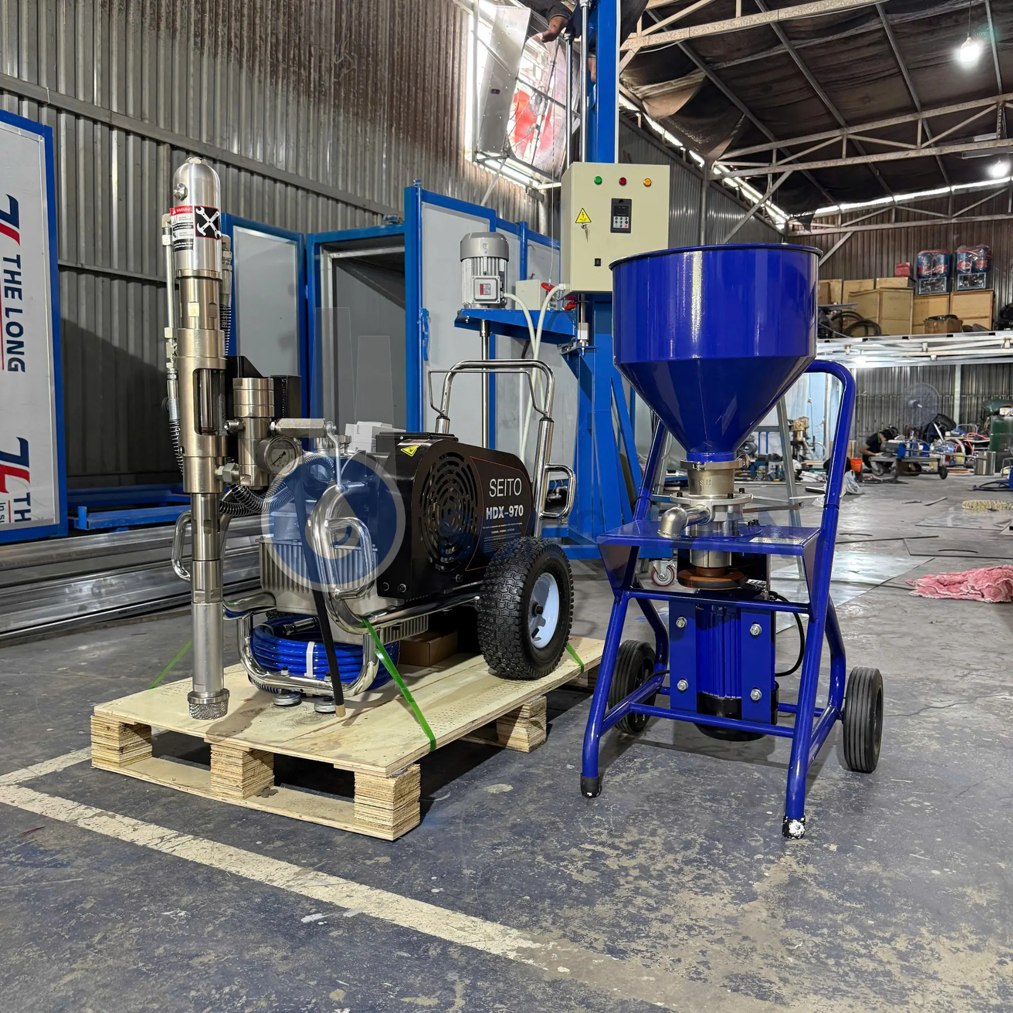 máy phun bột HDX-970