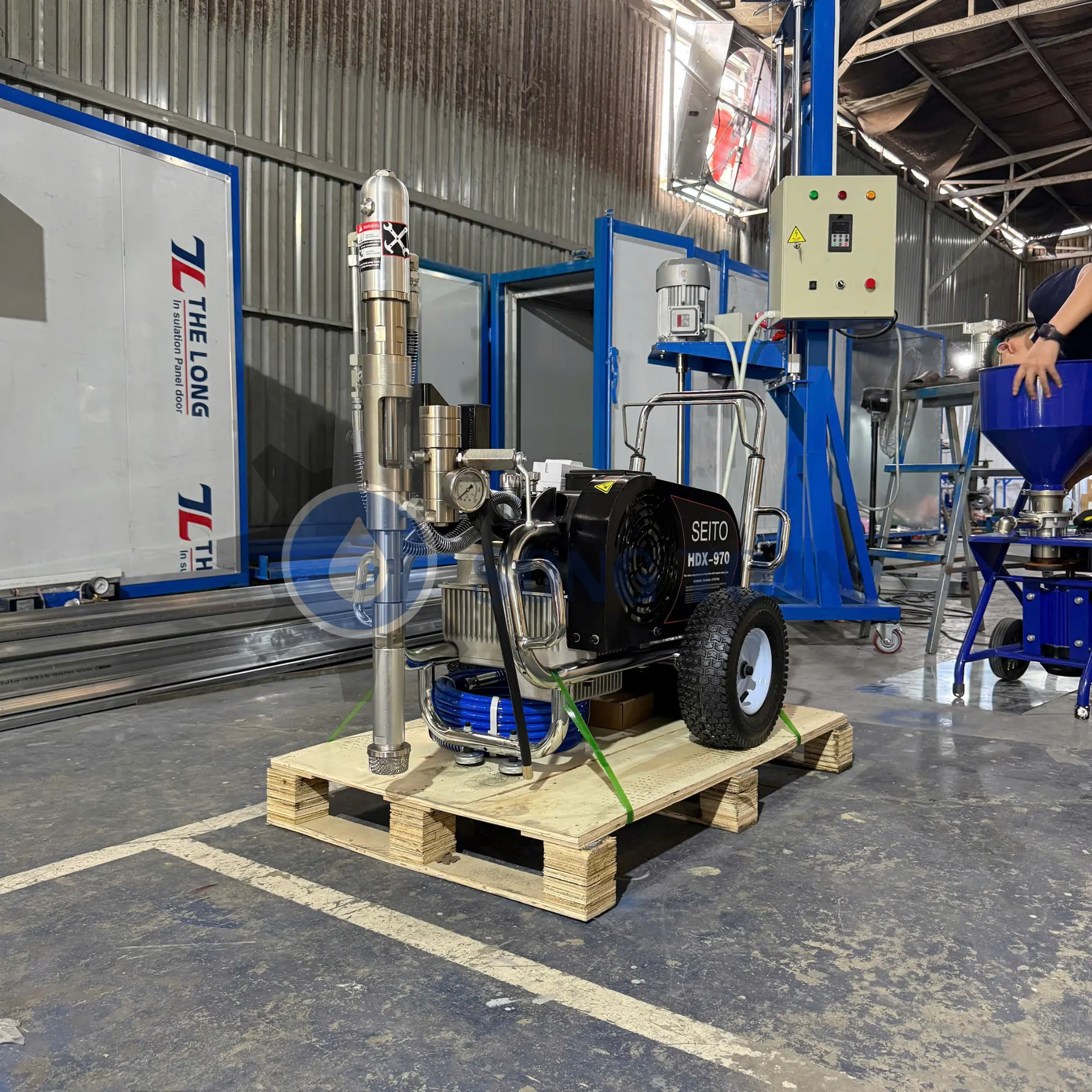 máy phun bột HDX-970