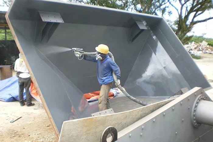 Phun chống thấm PolyUrea )