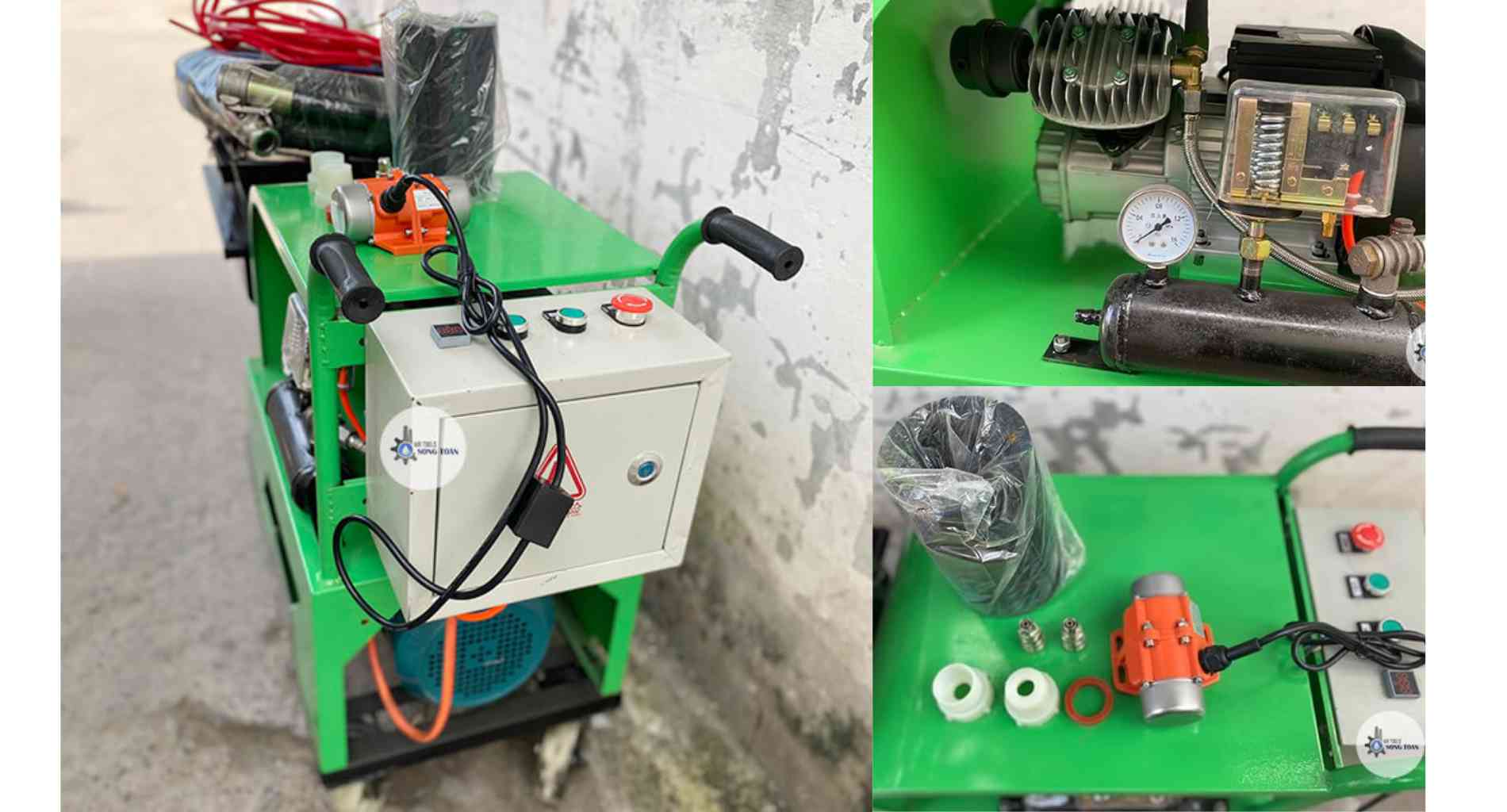 máy phun vữa trát tường