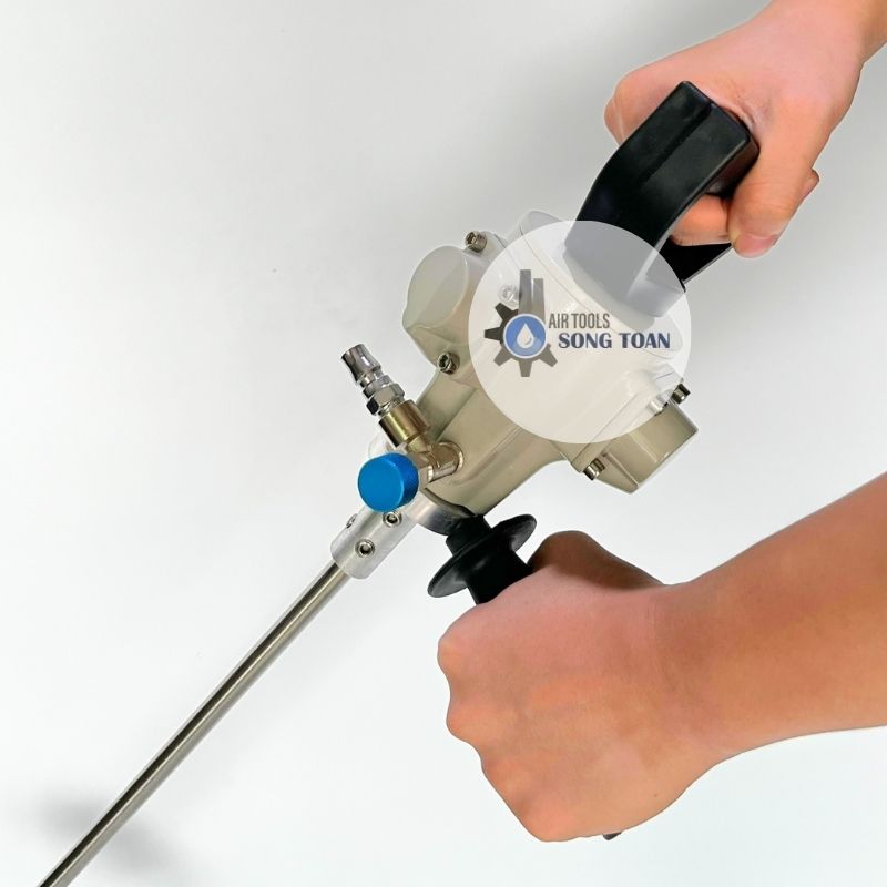 Máy khuấy sơn cầm tay dùng hơi khí nén