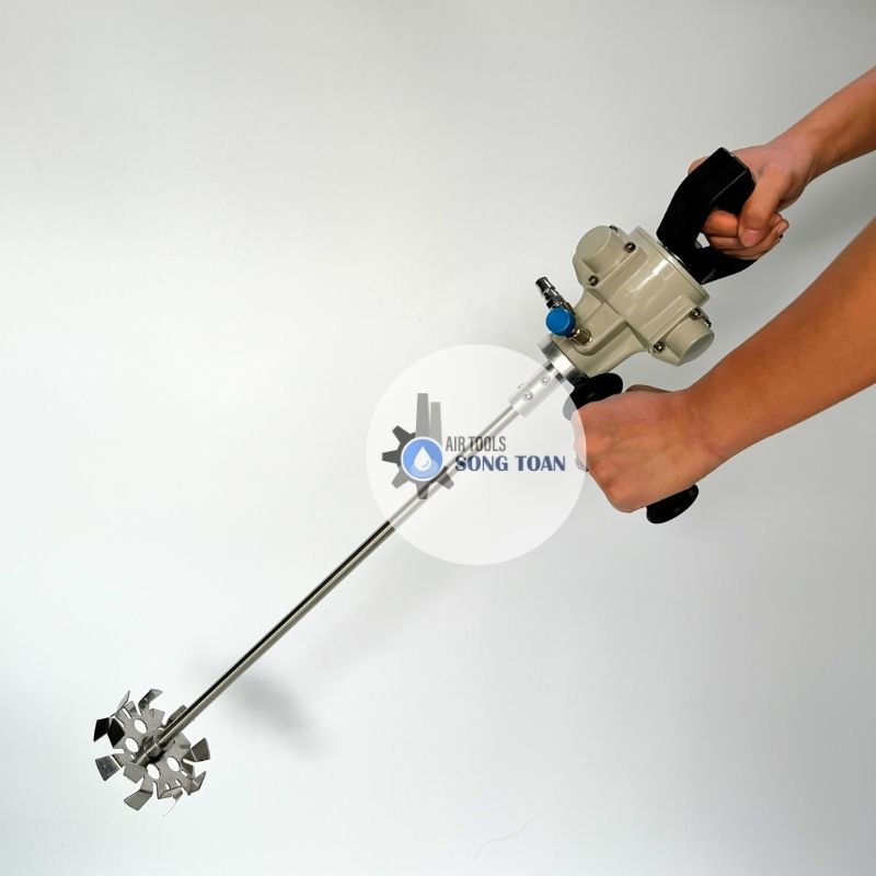Máy khuấy sơn cầm tay dùng hơi khí nén