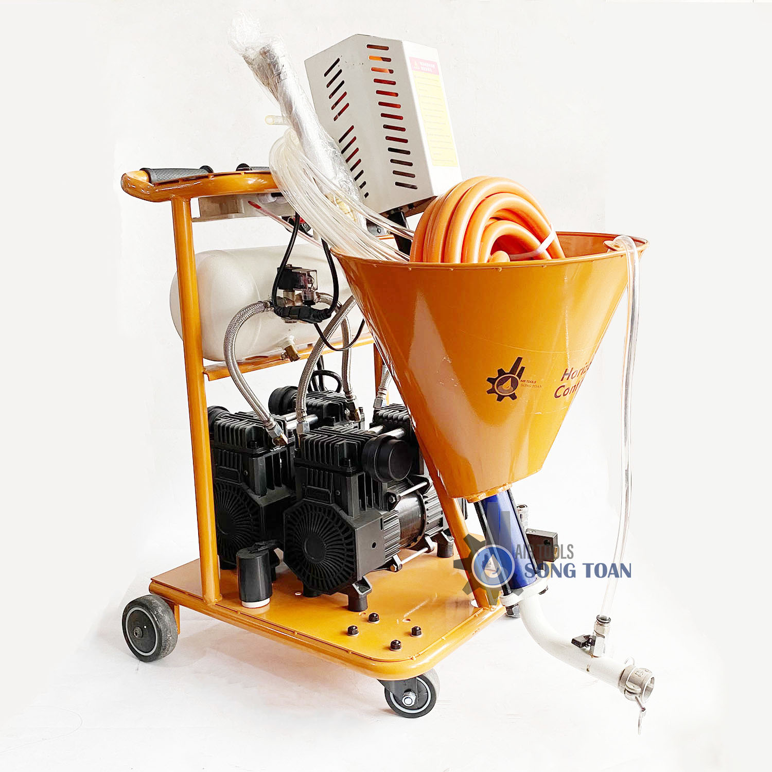 may phun son chong tham 2 thanh phan Tổng quan máy phun chống thấm ST-CT25