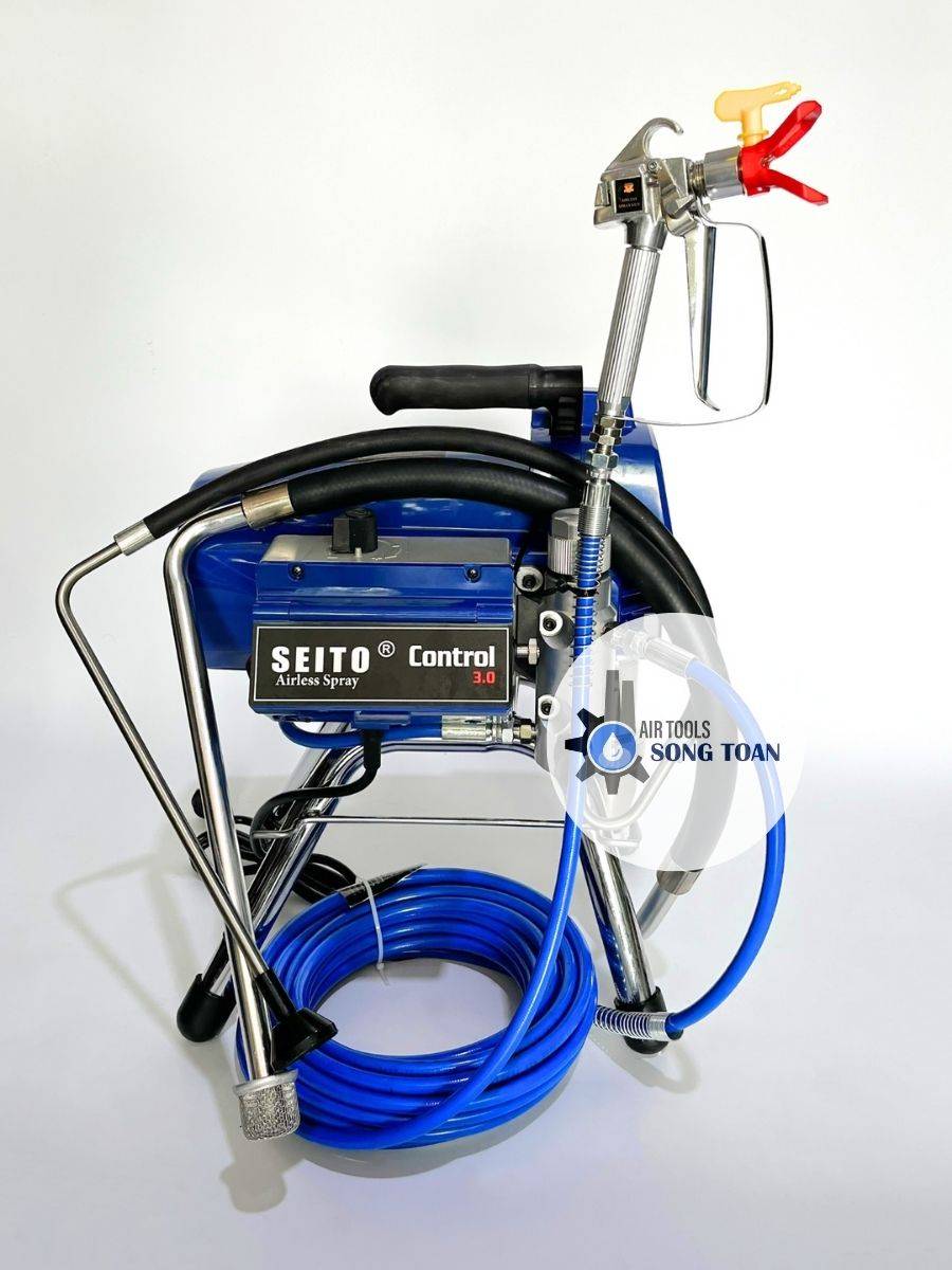 Máy phun sơn tường, sơn nước, dầu, epoxy 2 thành phần