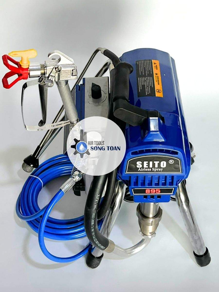 Máy phun sơn tường, sơn nước, dầu, epoxy 2 thành phần