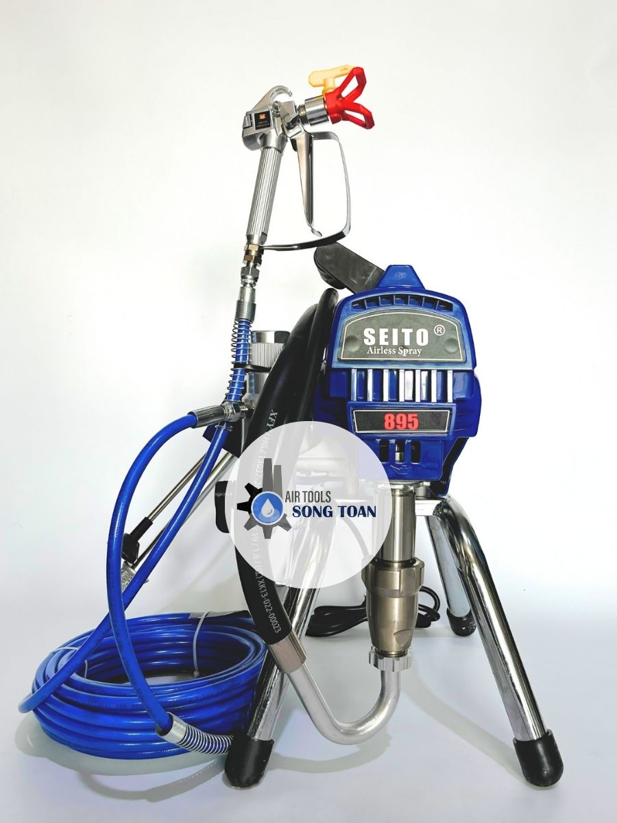 Máy phun sơn tường, sơn nước, dầu, epoxy 2 thành phần