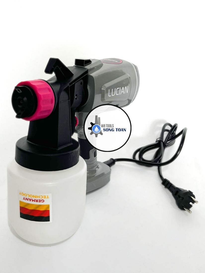 Máy phun sơn nước sơn dầu cầm tay Lucian