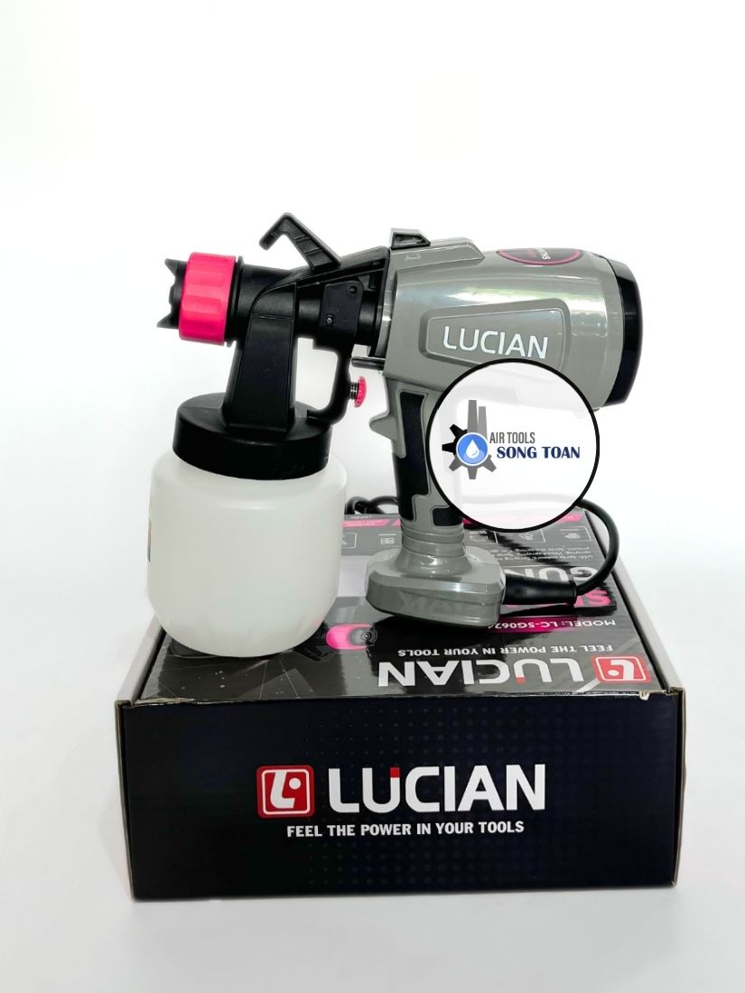 máy phun sơn nước cầm tay Lucian