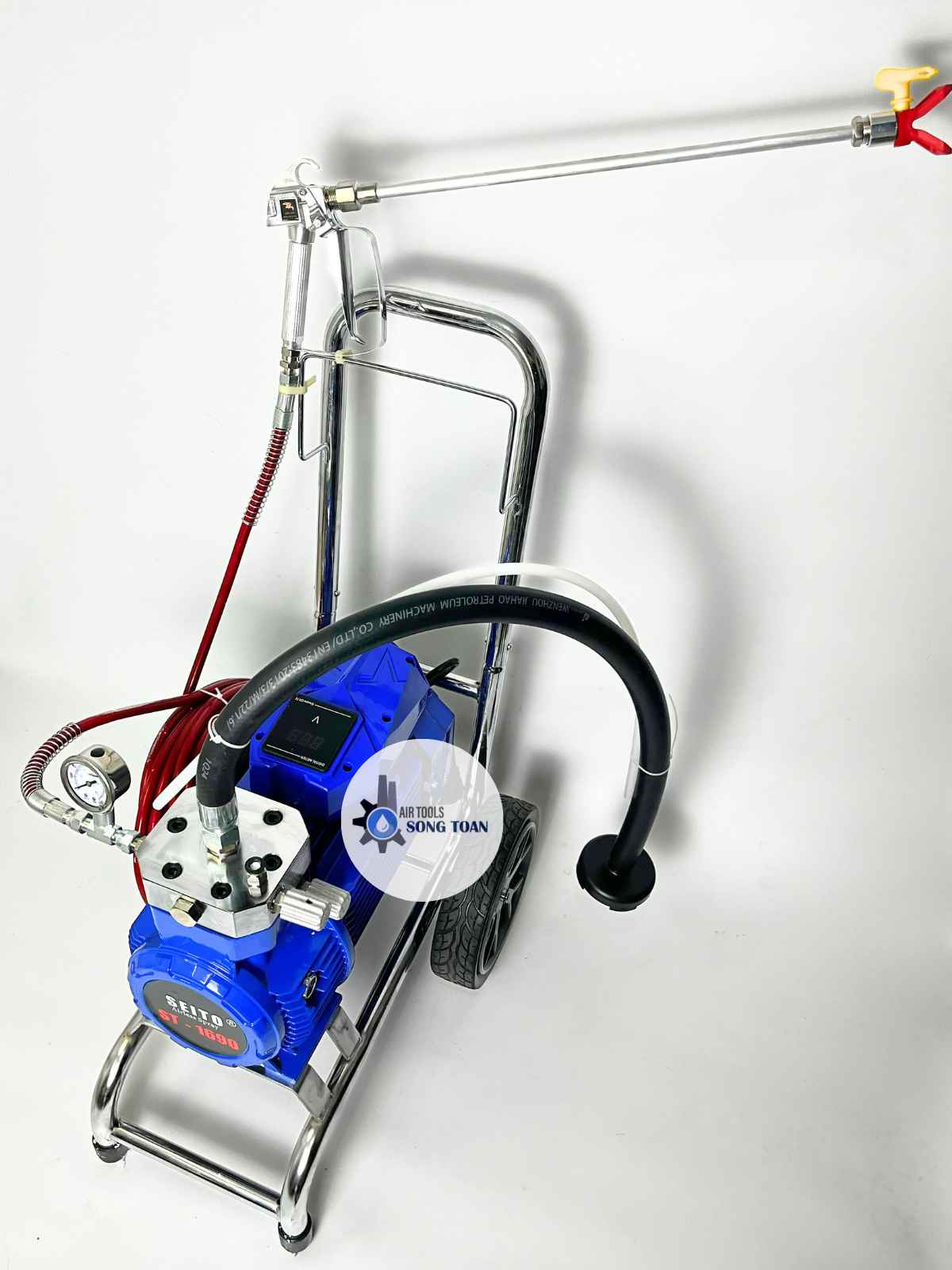 Máy phun sơn nước tường nhà, sơn dầu