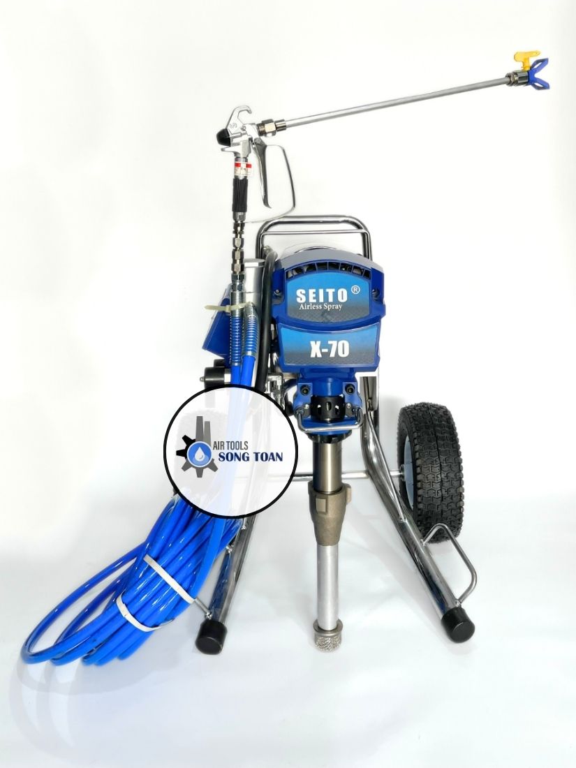Máy phun sơn epoxy bột loãng x-70
