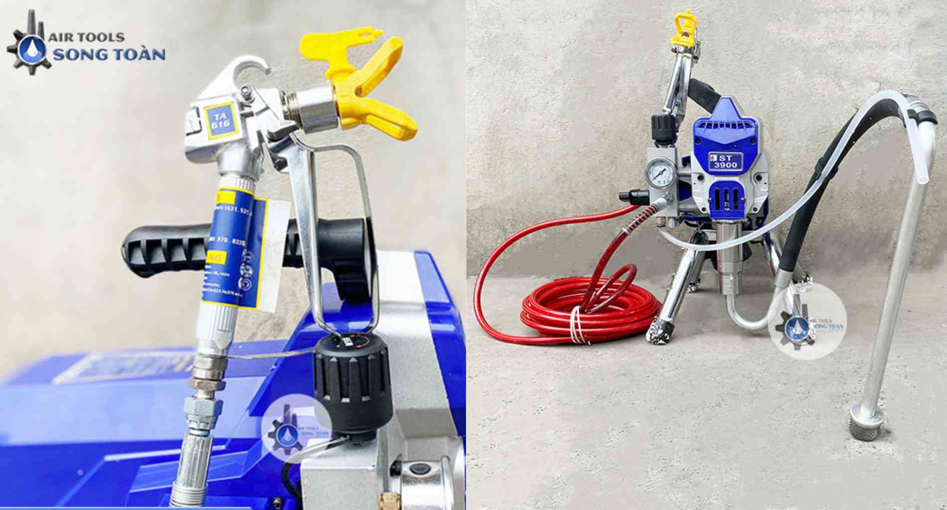 MÁY PHUN SƠN PISTON