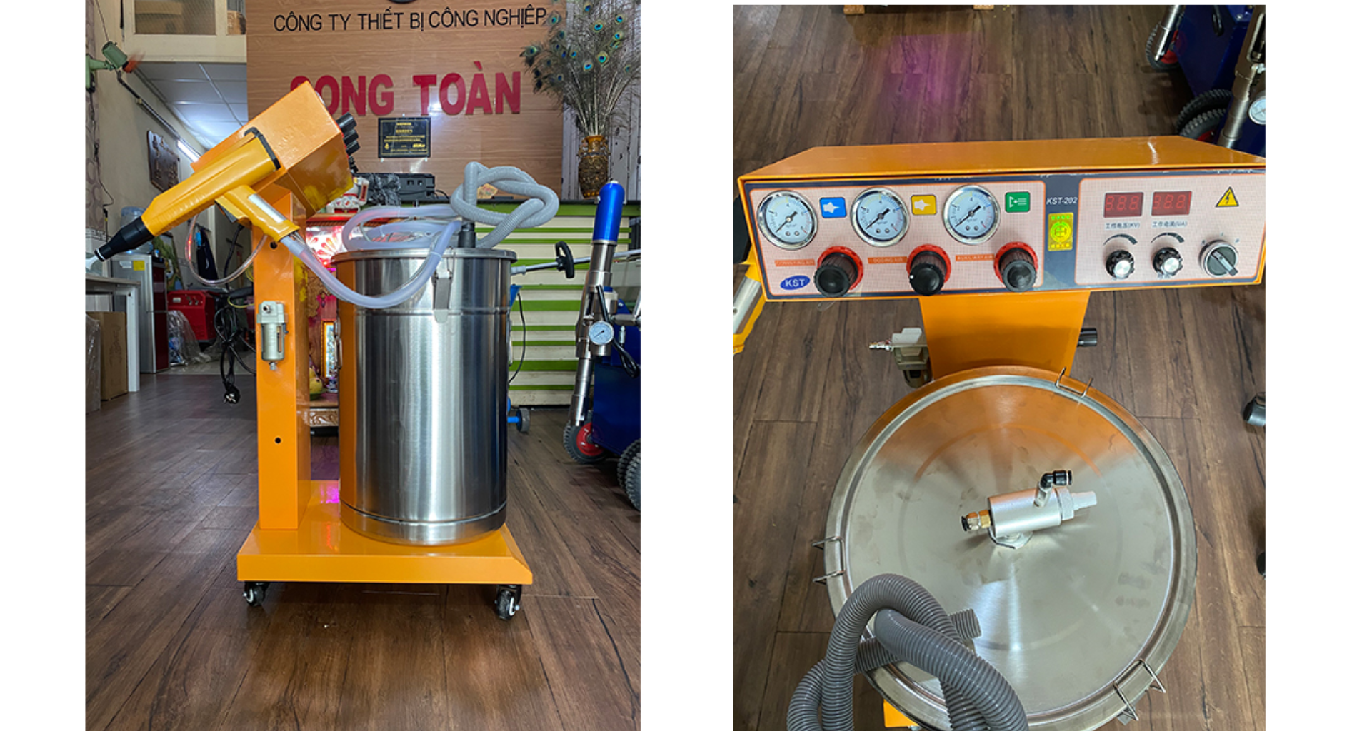 máy phun sơn tĩnh điện bột KST-202