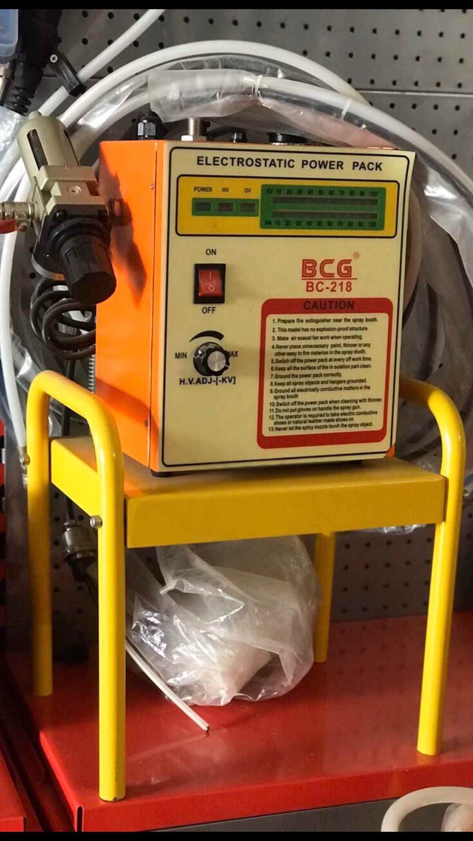 Máy phun sơn tĩnh điện ướt BC-218