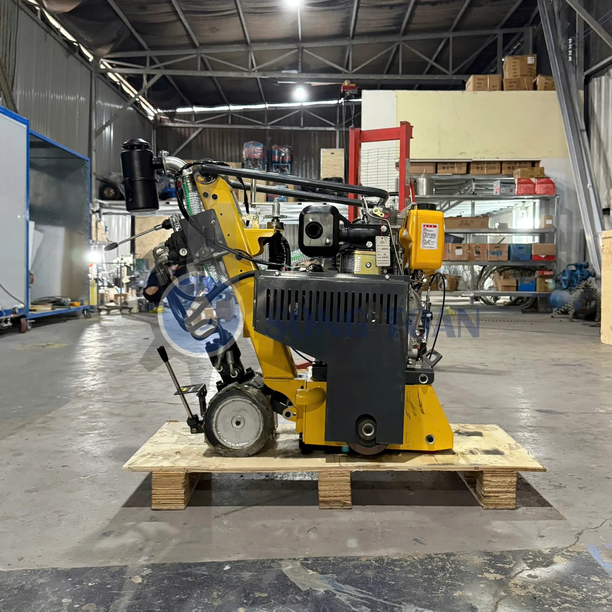 máy xóa vạch kẻ đường KP-350