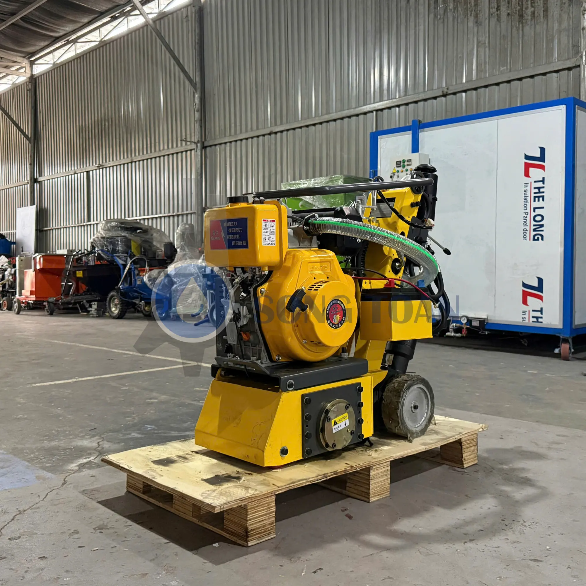 máy xóa vạch kẻ đường KP-350