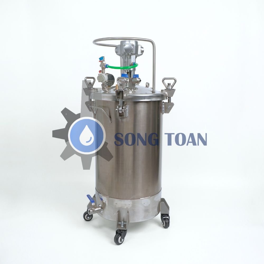 nồi trộn sơn thân inox 40 lít