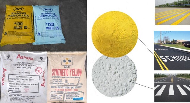 BỘT SƠN DẺO NHIỆT VÀ HẠT PHẢN QUANG